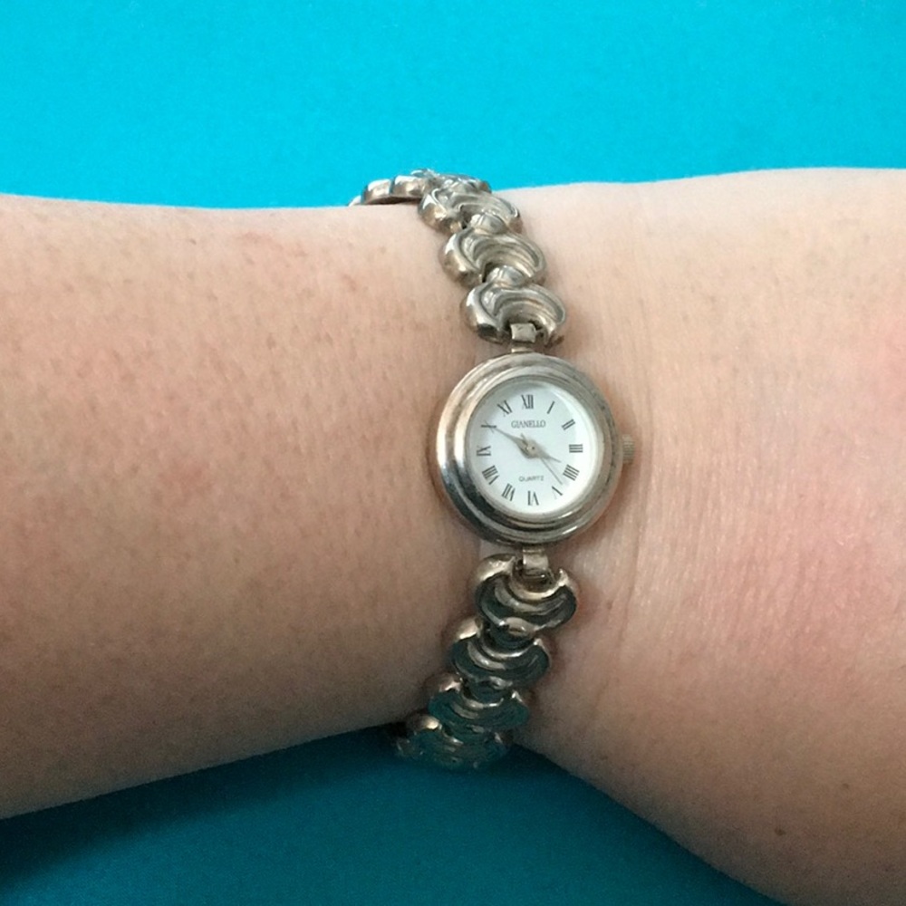 Vintage Sterling Silver Gianello Ladies Watch - Picture 11 of 12